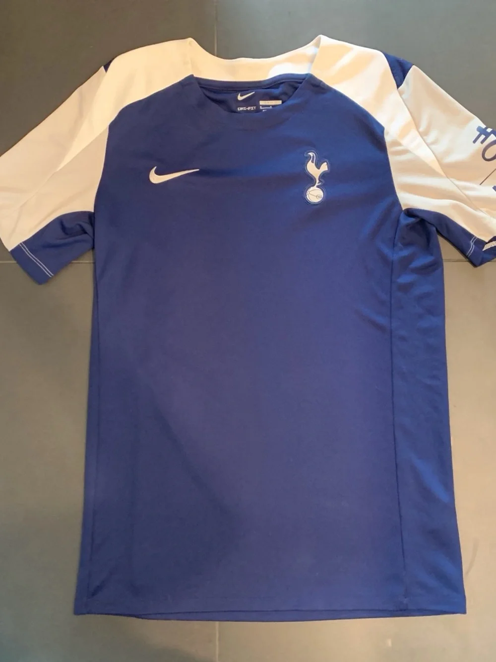 Nike Blue and White Tottenham Hotspur Training Top